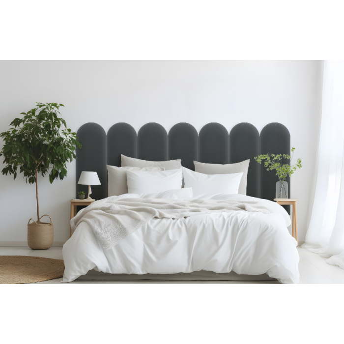 Polsterpaneel Magic Velvet Graphit 20 cm